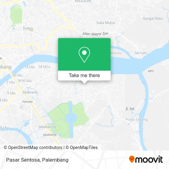Pasar Sentosa map