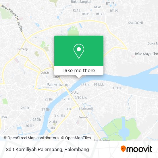 Sdit Kamiliyah Palembang map