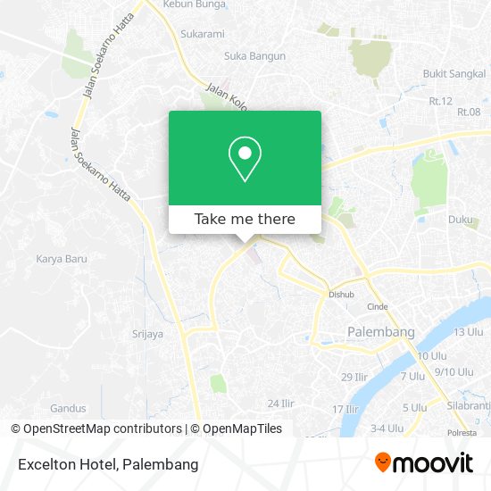 Excelton Hotel map