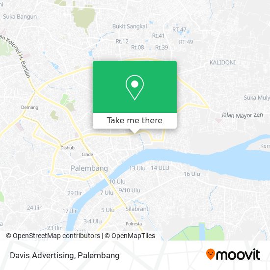 Davis Advertising map