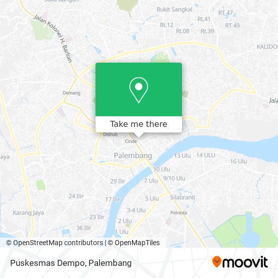 Puskesmas Dempo map