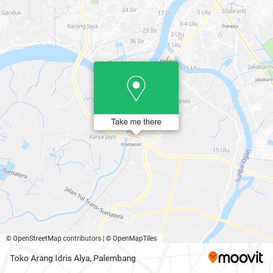 Toko Arang Idris Alya map