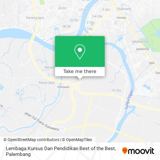 Lembaga Kursus Dan Pendidikan Best of the Best map