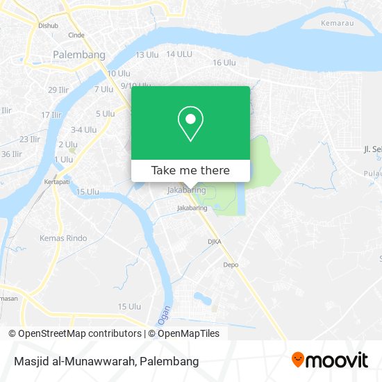 Masjid al-Munawwarah map