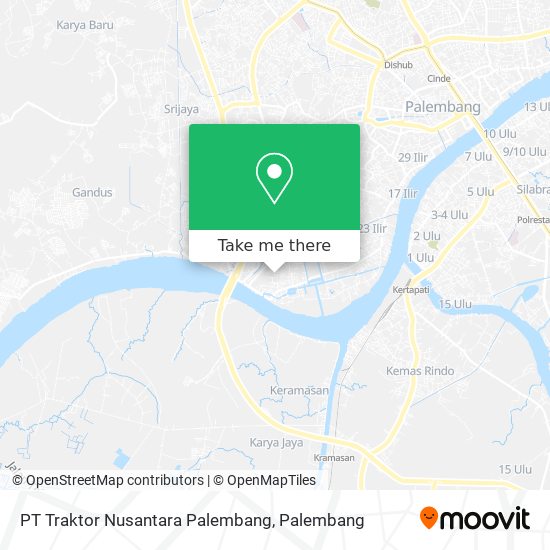 PT Traktor Nusantara Palembang map