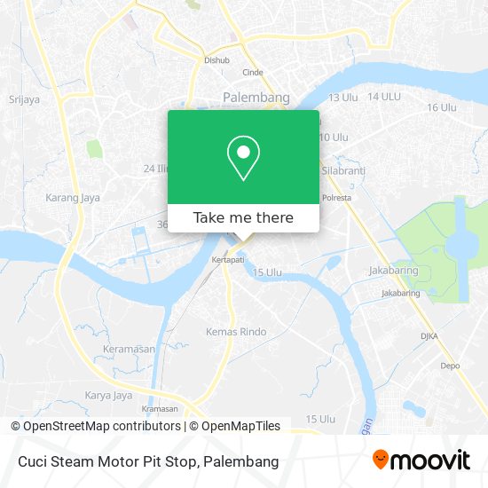Cuci Steam Motor Pit Stop map