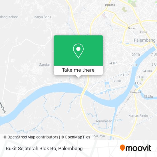Bukit Sejaterah Blok Bo map