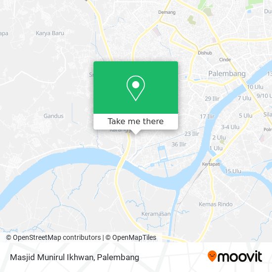 Masjid Munirul Ikhwan map