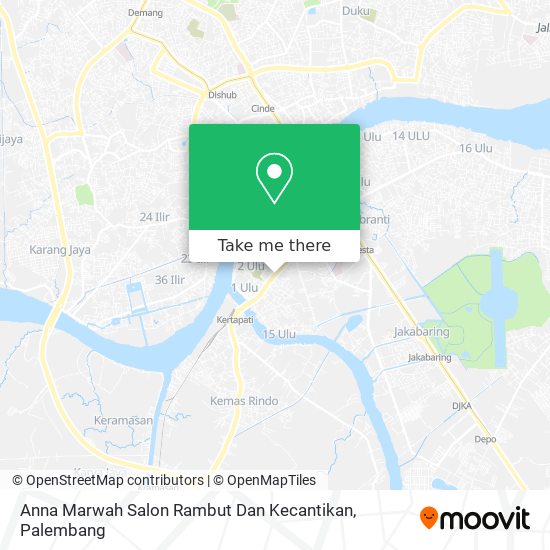 Anna Marwah Salon Rambut Dan Kecantikan map