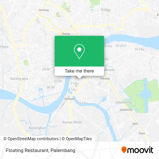 Floating Restaurant map