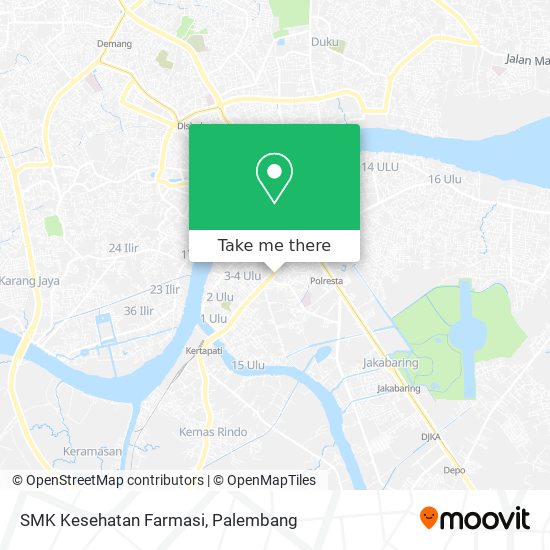 SMK Kesehatan Farmasi map
