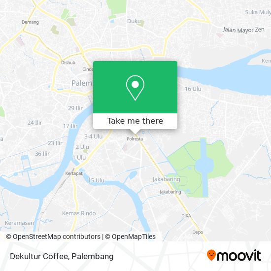 Dekultur Coffee map