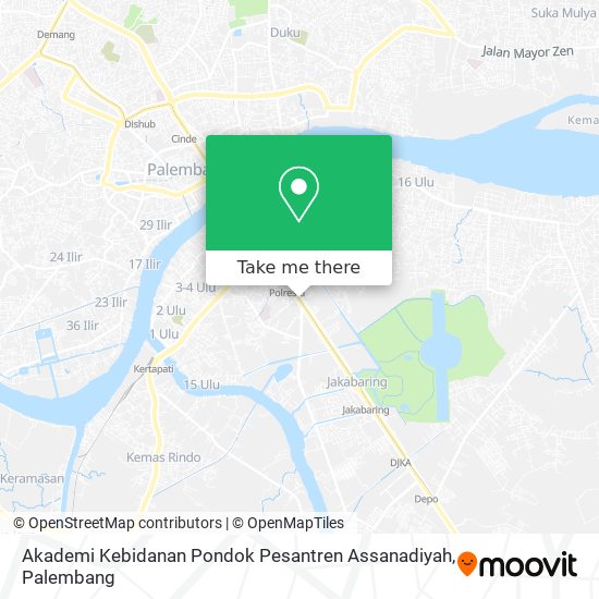 Akademi Kebidanan Pondok Pesantren Assanadiyah map