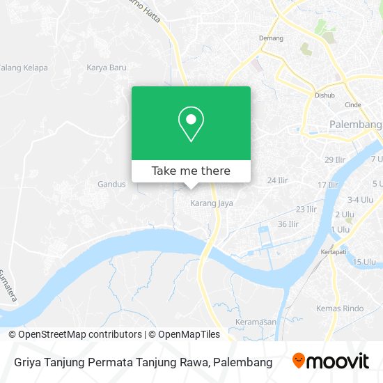 Griya Tanjung Permata Tanjung Rawa map