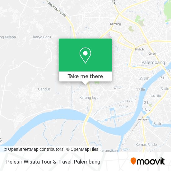 Pelesir Wisata Tour & Travel map