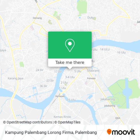Kampung Palembang Lorong Firma map