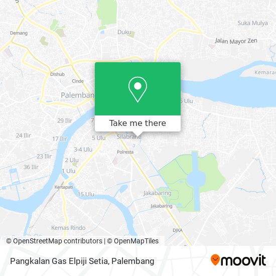 Pangkalan Gas Elpiji Setia map