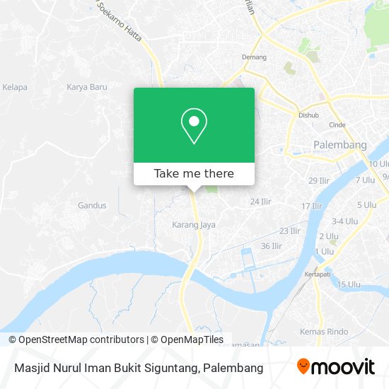 Masjid Nurul Iman Bukit Siguntang map