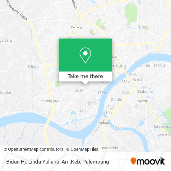 Bidan Hj. Linda Yulianti, Am.Keb map