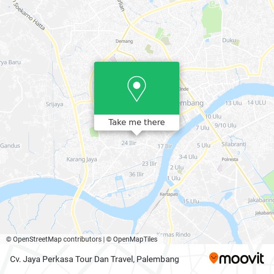 Cv. Jaya Perkasa Tour Dan Travel map