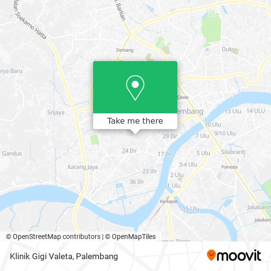 Klinik Gigi Valeta map