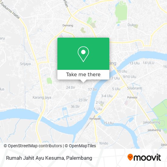 Rumah Jahit Ayu Kesuma map