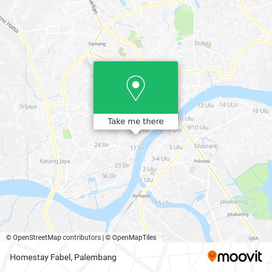 Homestay Fabel map