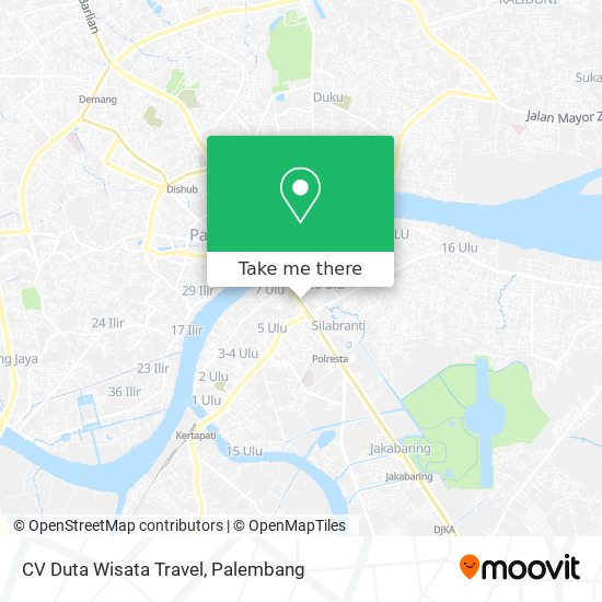 CV Duta Wisata Travel map