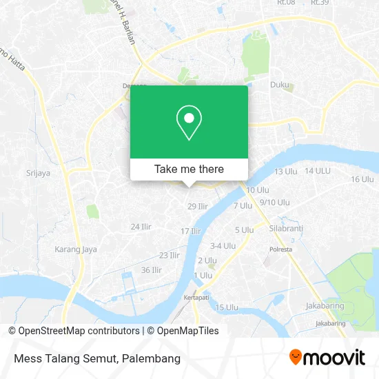 Mess Talang Semut map