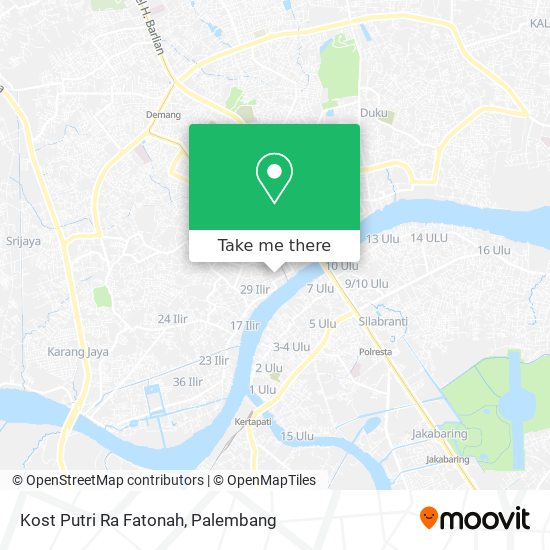 Kost Putri Ra Fatonah map