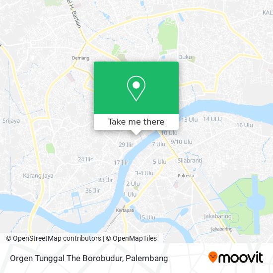Orgen Tunggal The Borobudur map