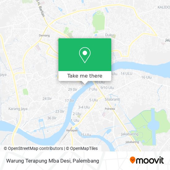 Warung Terapung Mba Desi map