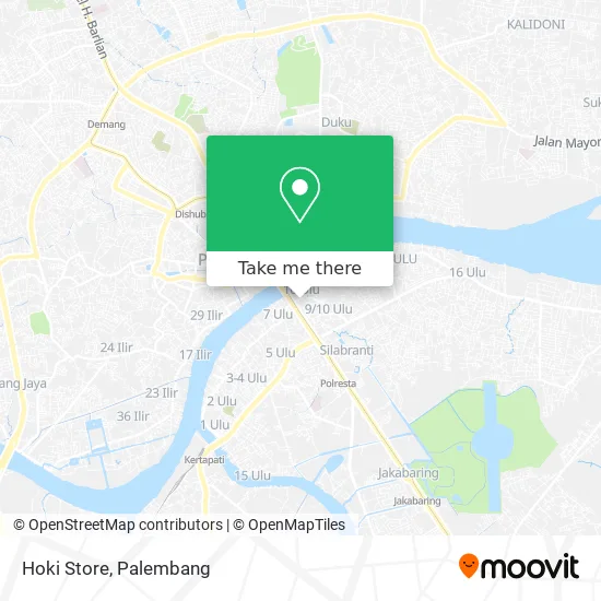 Hoki Store map
