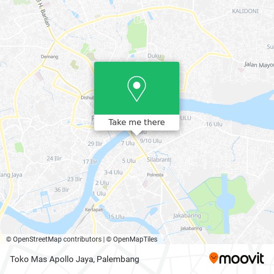 Toko Mas Apollo Jaya map