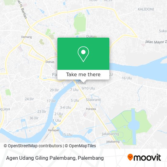 Agen Udang Giling Palembang map