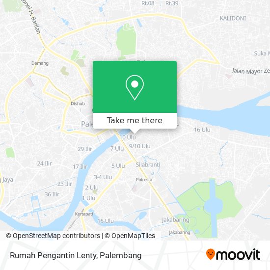Rumah Pengantin Lenty map