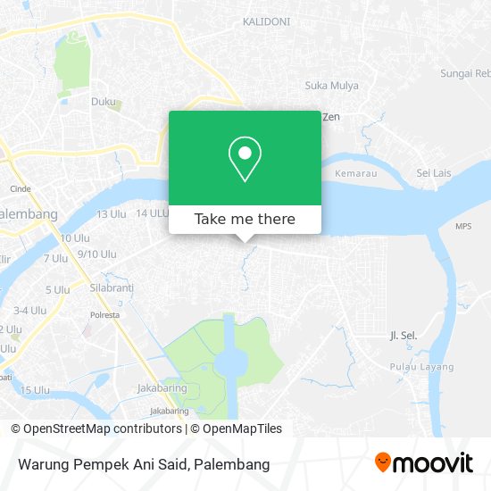 Warung Pempek Ani Said map