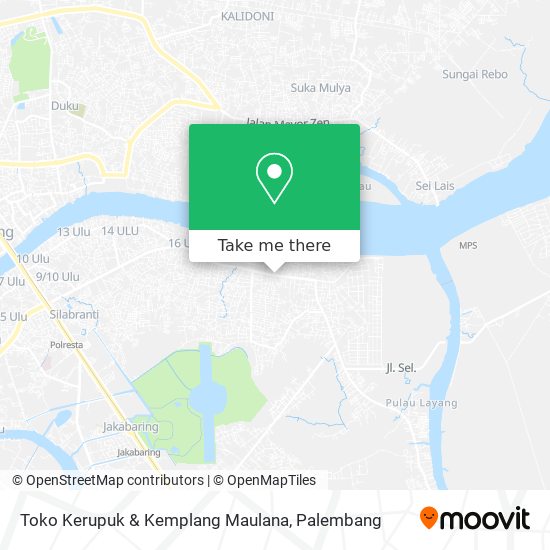 Toko Kerupuk & Kemplang Maulana map