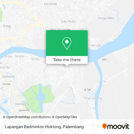 Lapangan Badminton Hoktong map
