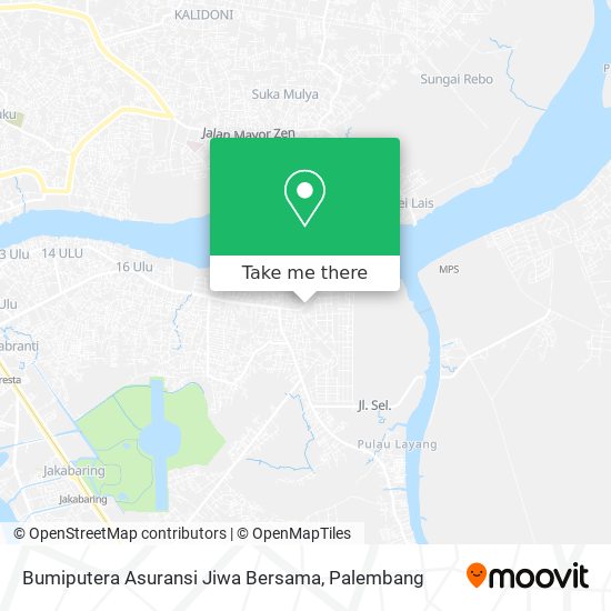 Bumiputera Asuransi Jiwa Bersama map