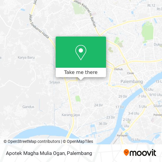 Apotek Magha Mulia Ogan map