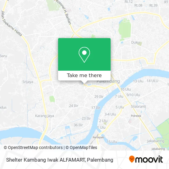 Shelter Kambang Iwak ALFAMART map