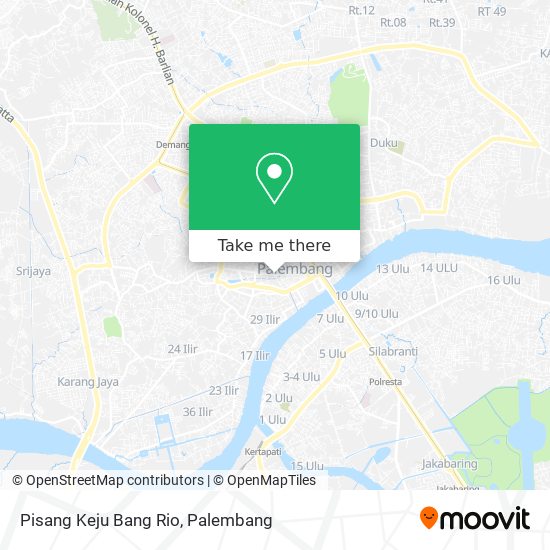 Pisang Keju Bang Rio map