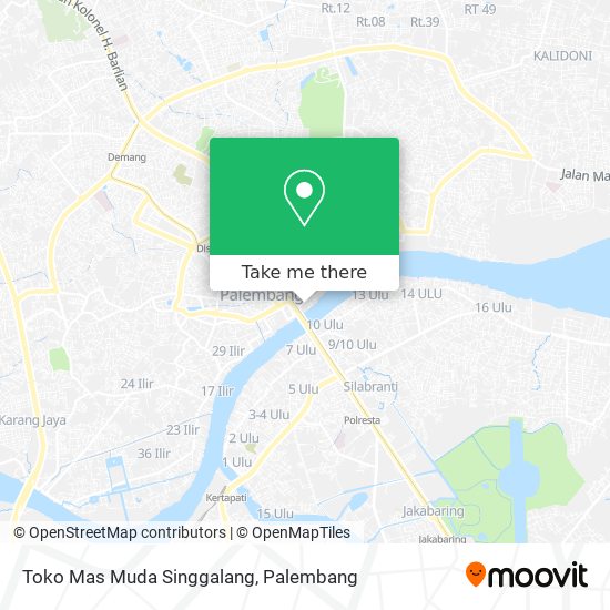 Toko Mas Muda Singgalang map