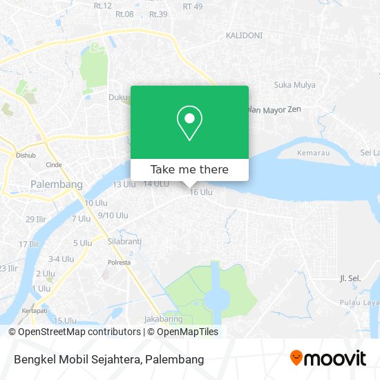 Bengkel Mobil Sejahtera map