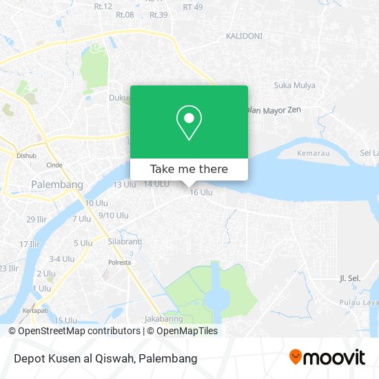 Depot Kusen al Qiswah map