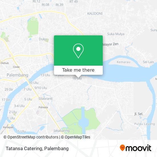 Tatansa Catering map