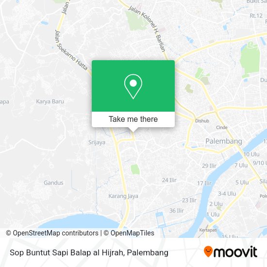 Sop Buntut Sapi Balap al Hijrah map