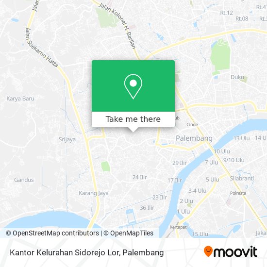 Kantor Kelurahan Sidorejo Lor map