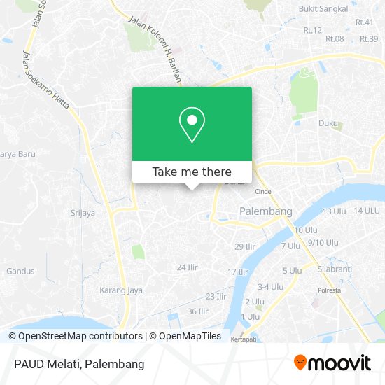 PAUD Melati map